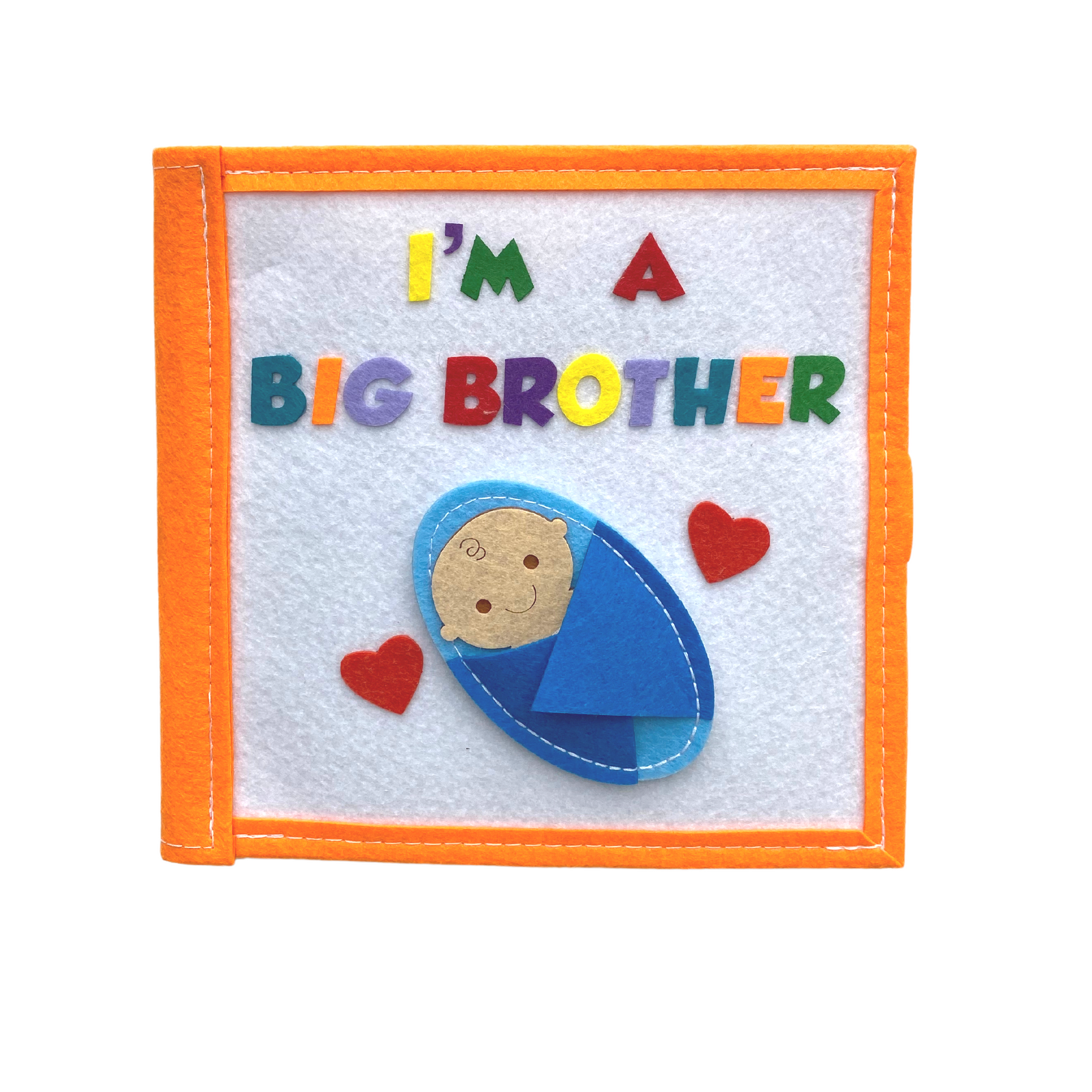 Little Beans Toy Chest - I Am A Big Brother! (Quiet Book) – kINDERSPIEL HK